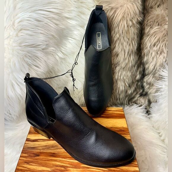 New Yoki Women's Size 10 Paladino-13 Style Shoes Ankle Bootie Black NWT - Picture 2 of 9